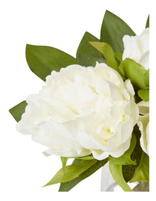 Peony-Alma Vase 19cm in White