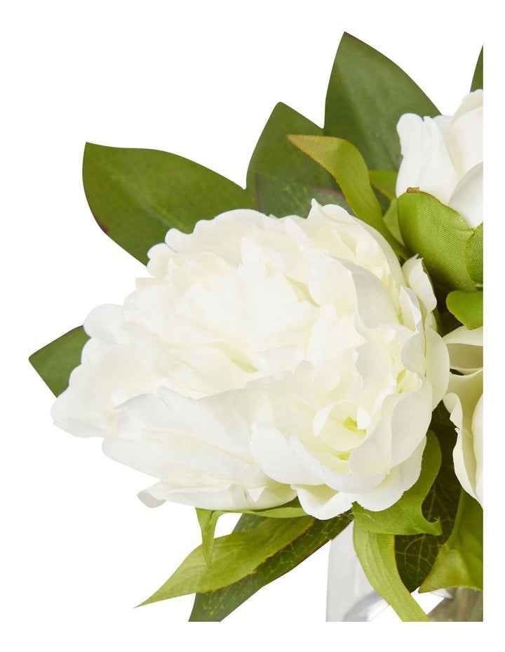 Peony-Alma Vase 19cm in White