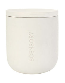 Sensory Good Intentions Candle 390g 10x12cm in White