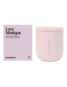 Scensory Love Mystique Candle 390g 10x12cm in Pink
