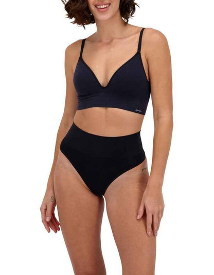 Skimmies Hi Gee Briefs in Black