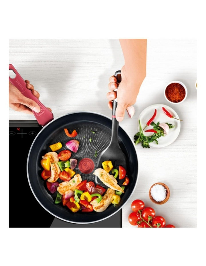 Daily Expert Induction Non-Stick Frypan 28cm in Red