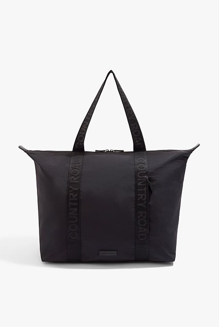 Nylon Soft Zip Tote