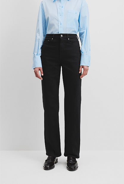 High Rise Straight Jean