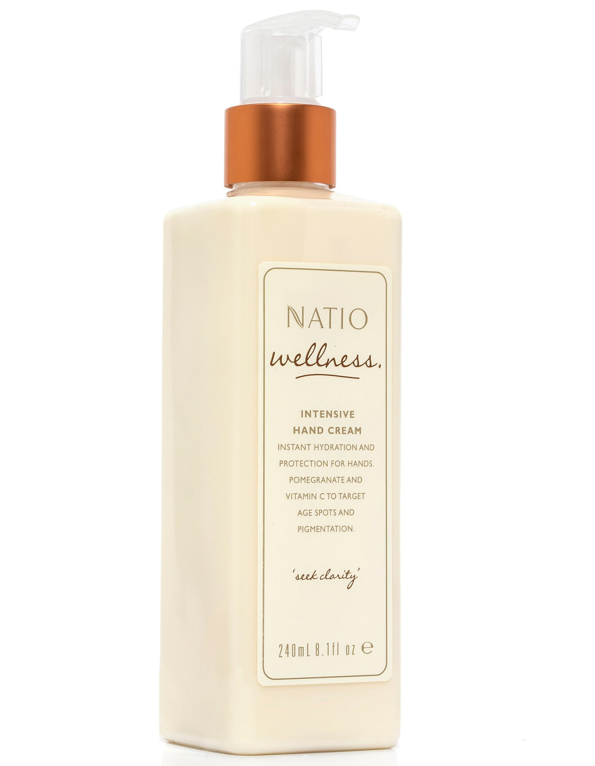 Wellness Intensive Hand Cream 240ml