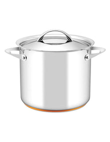 Per Vita Copper Base Stainless Steel Induction Covered Stockpot 24cm/9.0L