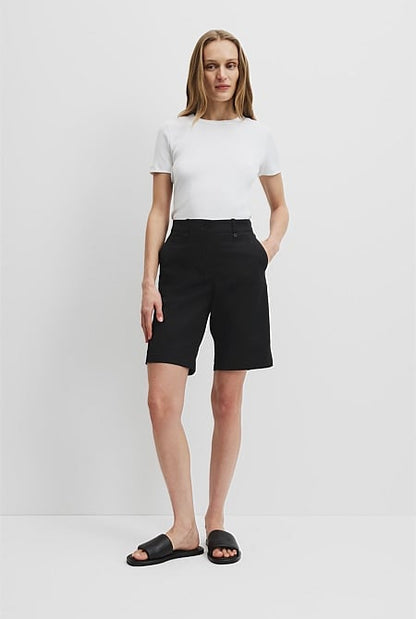 Cotton Twill Walk Short