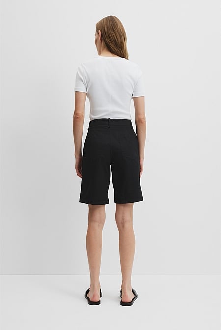Cotton Twill Walk Short
