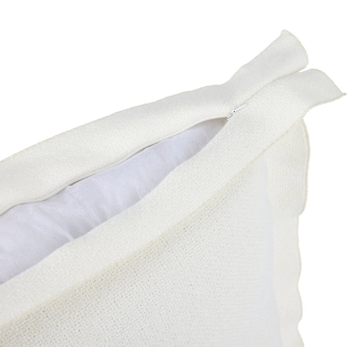 60cm Flange Cushion - White