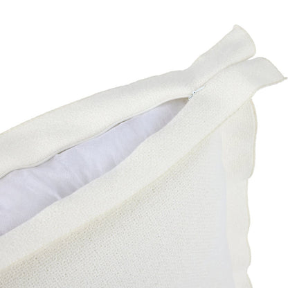 60cm Flange Cushion - White