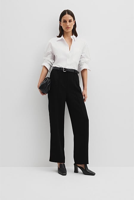 Fly Front Pull-On Pant