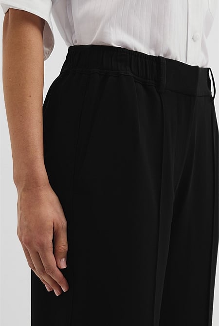 Fly Front Pull-On Pant