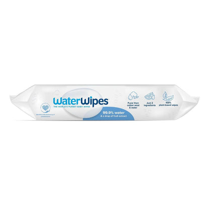 Waterwipes Fragrance Free Sensitive Skin Baby Wipes 60 x9 Pack