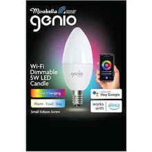 Mirabella Genio Wifi Dimmable 5W Led Candle Small Edison Screw each
