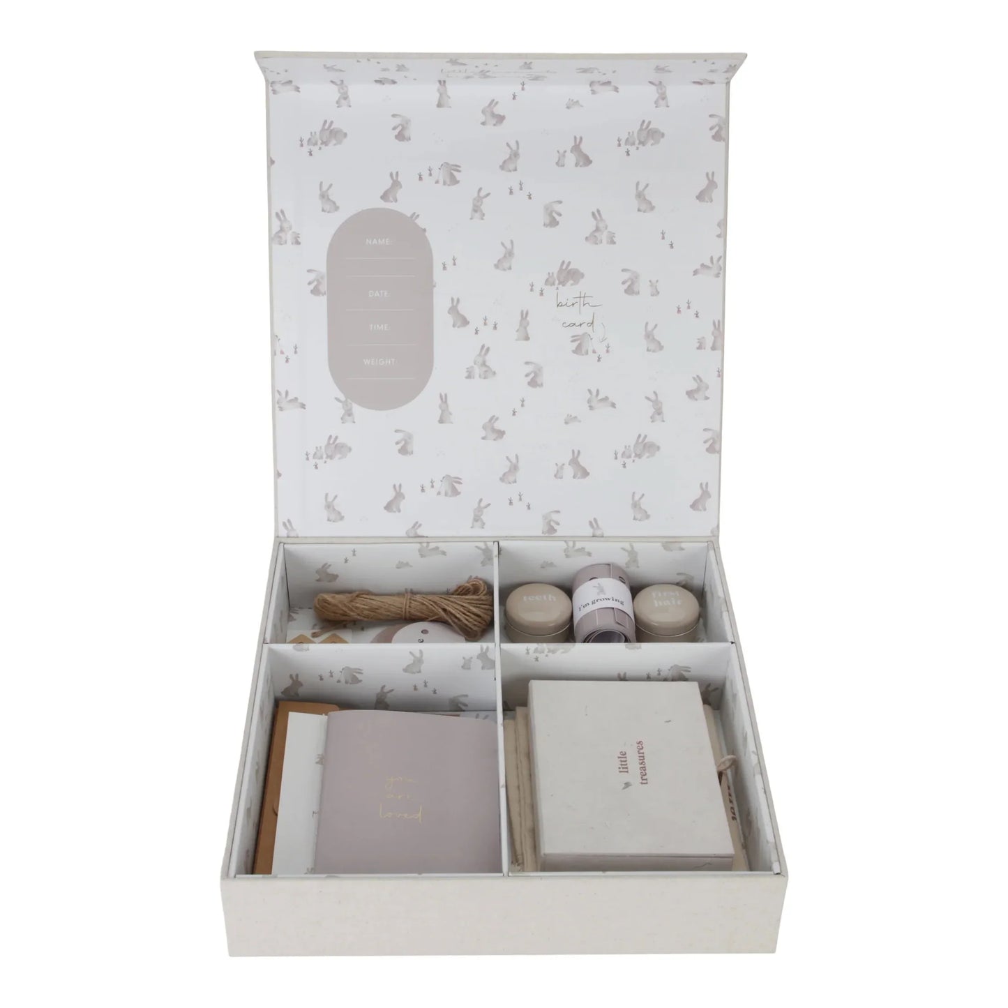Little Dutch Baby Bunny Memory Box Keepsake Gift for Newborns & Baby Shower 0m+