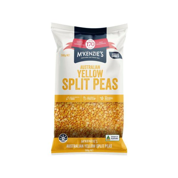 MCKENZIES PEAS  SPLIT:YELLOW:.:500 GRAM
