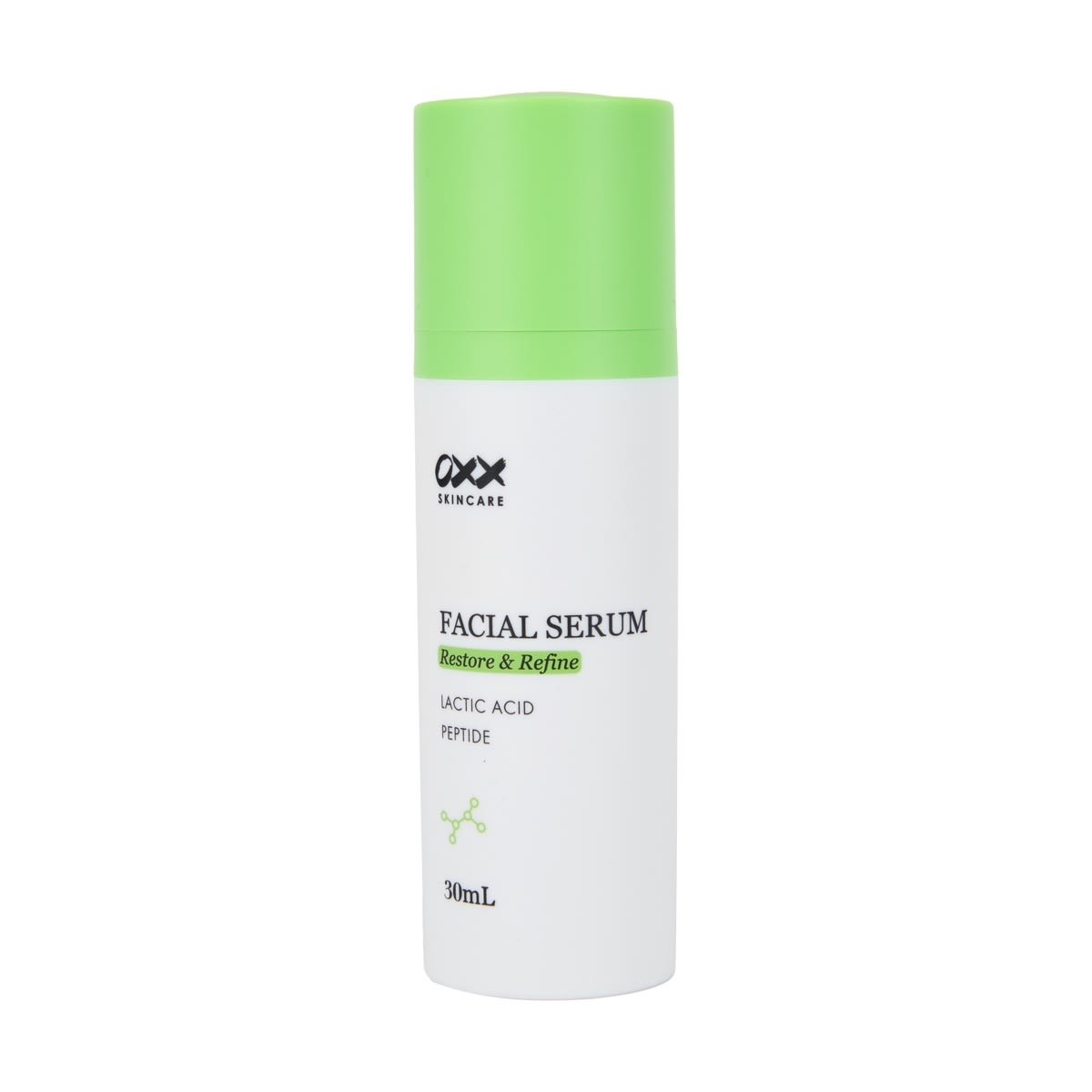 OXX Skincare Facial Serum 30ml - Lactic Acid and Peptide