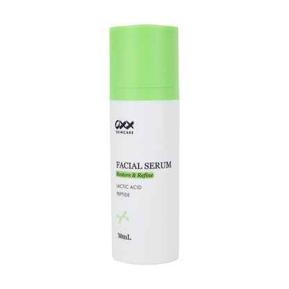 OXX Skincare Facial Serum 30ml - Lactic Acid and Peptide