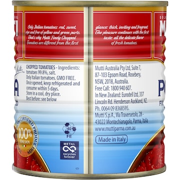 Mutti Parma Polpa Finely Chopped Tomatoes 790g