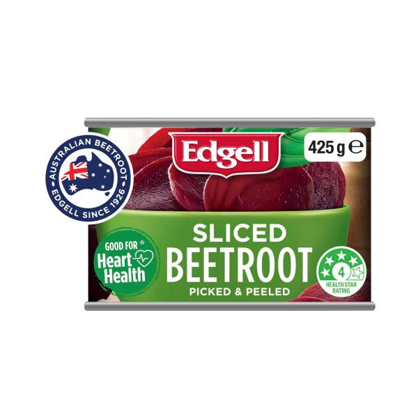 EDGELL AUSTRALIAN GROWN SLICED BEETROOT 400G