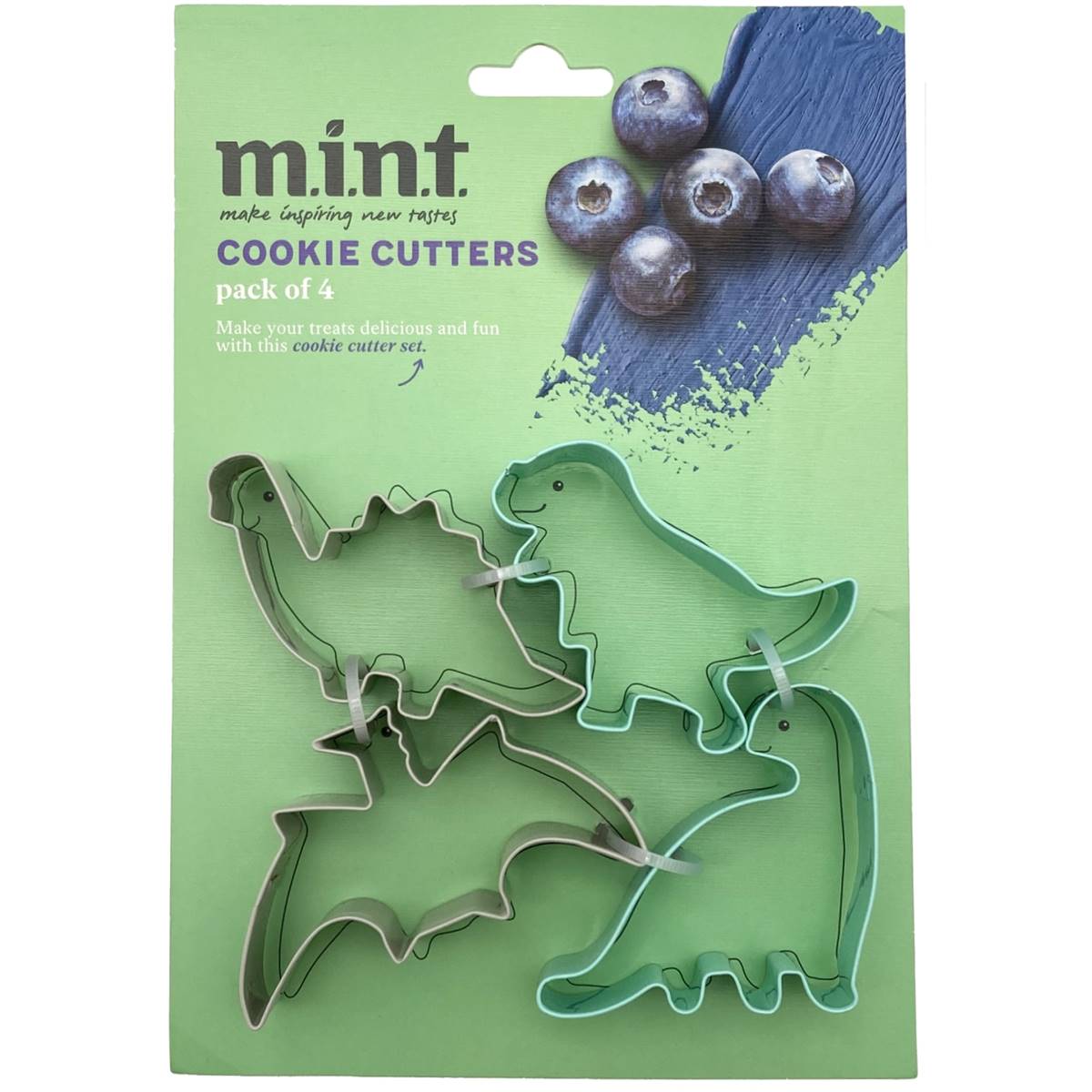 MINT Cookie Cutters 4 Pack