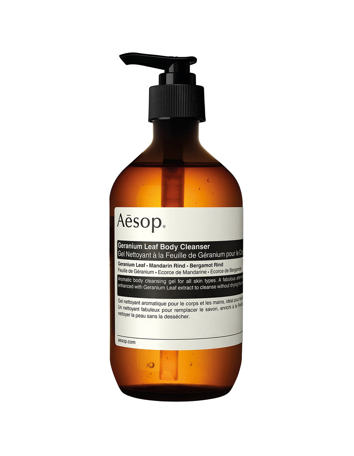 Geranium Leaf Body Cleanser 500ml