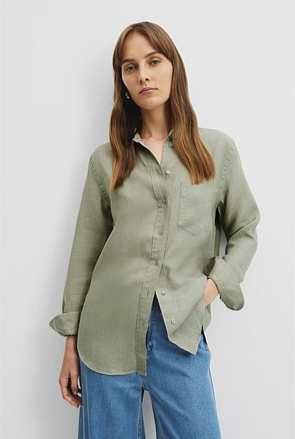 Organically Grown Linen Shirt