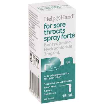Help@Hand Sore Throat Spray Forte 15mL