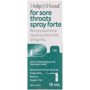 Help@Hand Sore Throat Spray Forte 15mL