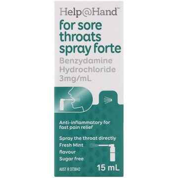 Help@Hand Sore Throat Spray Forte 15mL