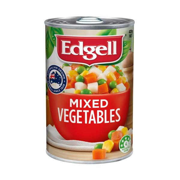 EDGELL MIXED VEGETABLES 420G