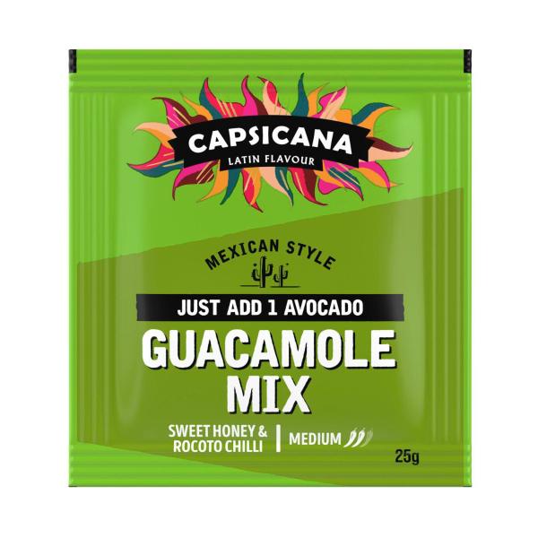 CAPSICANA MEXICAN STYLE GUACAMOLE MIX 25G