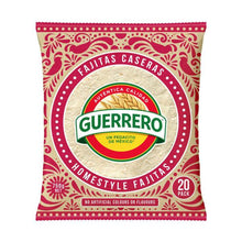 GUERRERO FAJITA TORTILLAS 20PACK 750G