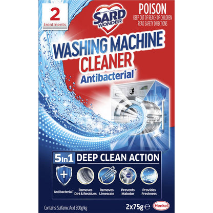 Sard Washing Machine Cleaner Antibacterial Disinfectant 2 Pack