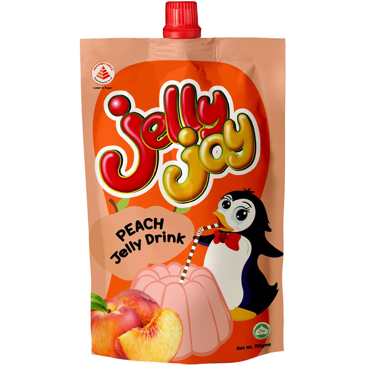 Jelly Joy Peach Jelly Drink 150g