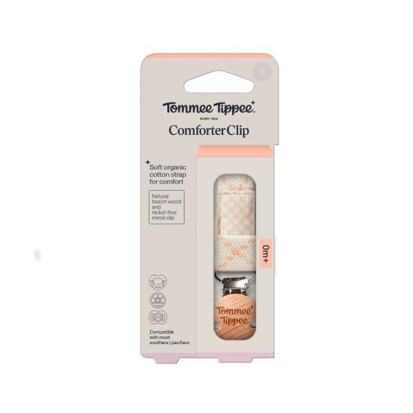 TOMMEE TIPPEE SOOTHER COMFORT CLIP 0M+ 1 PACK