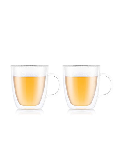 Bistro Double Wall Glasses 450ml Set Of 2