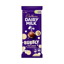 CADBURY DAIRY MILK BUBBLY TOP DECK CHOCOLATE BLOCK 160G