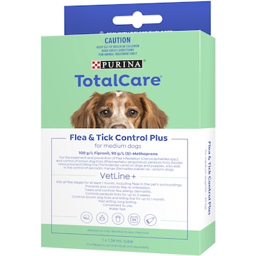 Total Care Flea & Tick Control Plus For Medium Dogs each