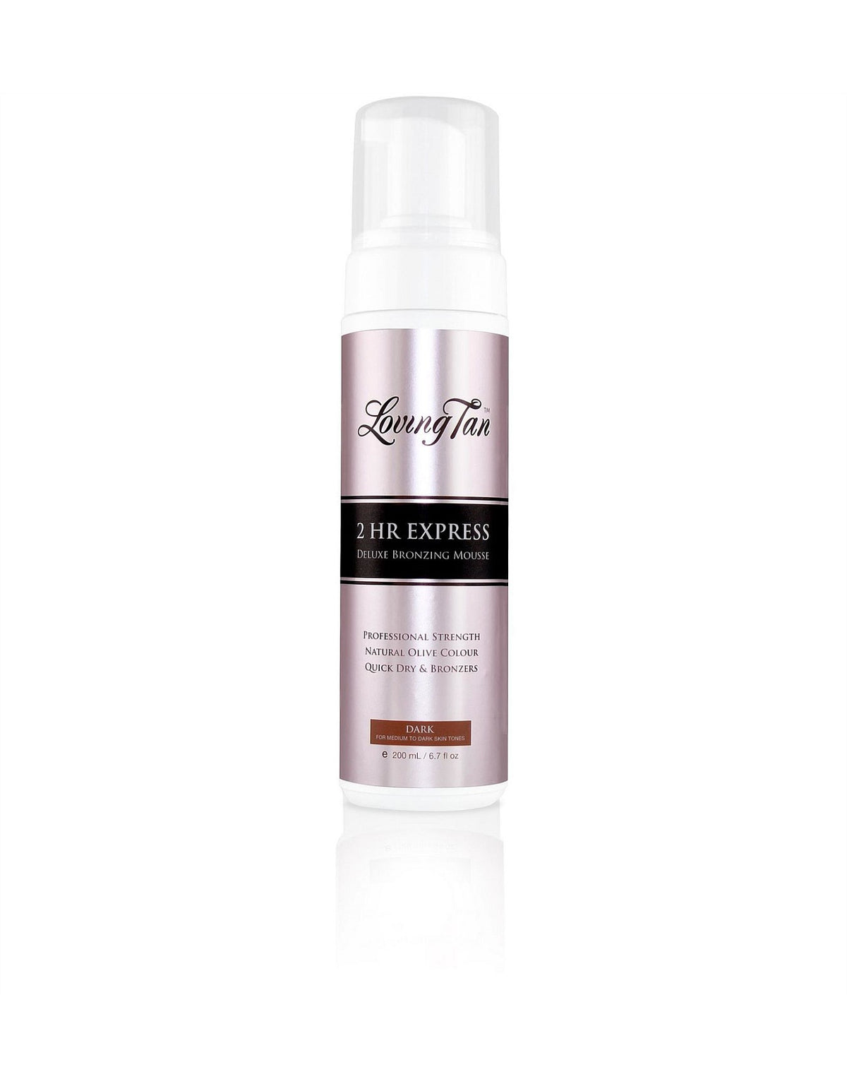2 Hour Express Tanning Mousse Dark 200ml