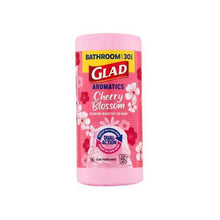 GLAD AROMATICS BATHROOM TIDY BAGS CHERRY BLOSSOM 30 PACK