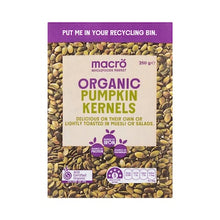 Macro Organic Natural Pumpkin Kernels 250g