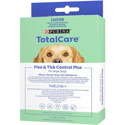 Total Care Flea & Tick Control Plus For Large Dogs Each