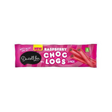 Triple Chocolate Raspberry Logs