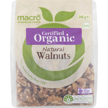 Macro Organic Natural Walnuts 250g
