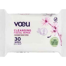 Voeu Cleansing Facial Wipes 30 pack