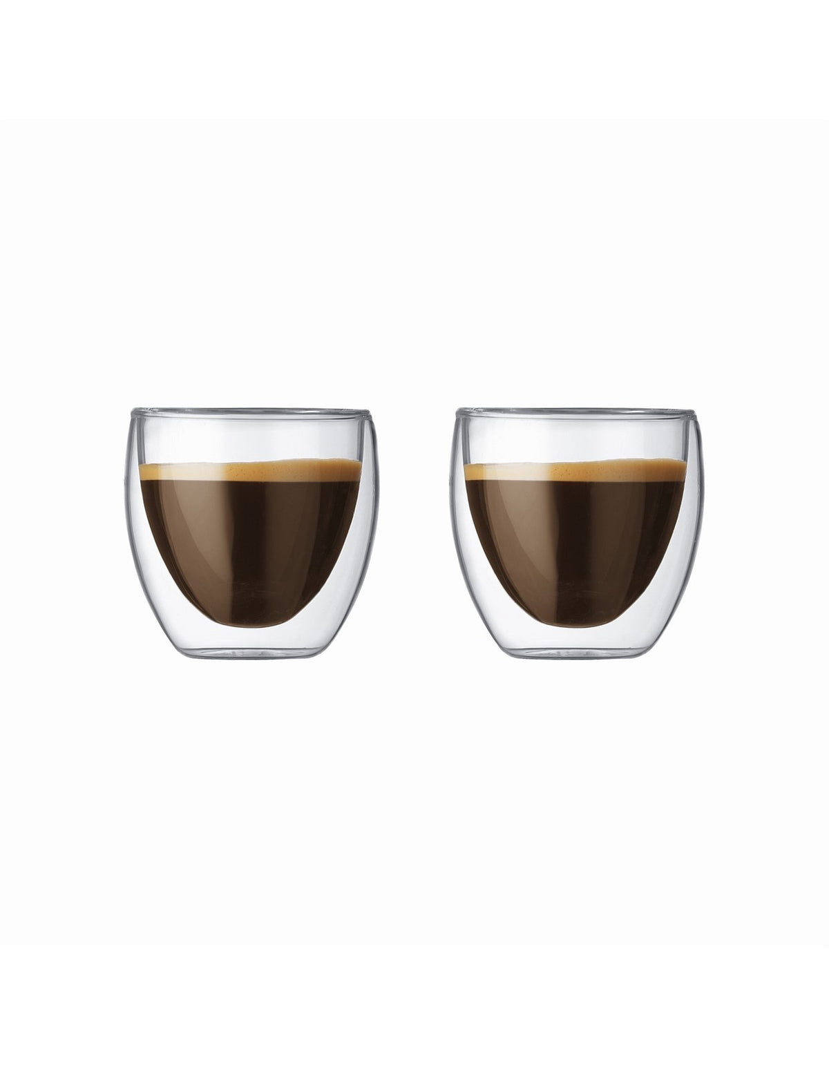 Pavina Double Wall Glasses 80ml Set Of 2