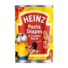 HEINZ MINIONS PASTA SHAPES IN TOMATO SAUCE 300G