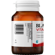 Blackmores Vitamin e 1000iu Cholesterol Health Capsules 30 Pack