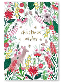 Dementia Australia Research Foundation Boxed Christmas Cards in Bush Flora
